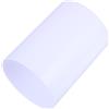Homoyoyo Paralume e Regola l'Illuminazione in Plastica Cilindrico Bianco Attacco E27 Riduce l'Abbagliamento per Lampade Abatjour, Decorazione Casa e Camera da Letto