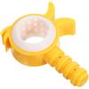 BUGUUYO Gancio per Asta Cieca in Plastica Gialla Versatile e Leggero per Apertura e Chiusura Finestre in Case e Uffici