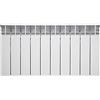 Fondital V680AM01410 Radiatore in alluminio pressofuso Exclusivo B4, 350 mm, 10 elementi, bianco