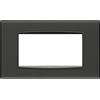VIMAR PLACCA CLASSIC 4M REFLEX ANTRACITE 20654.42