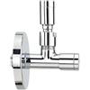 Albertoni Rubinetto sottolavabo con filtro 1/2x3/8 cromato Linea Albertoni