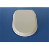 ACB/COLBAM Copriwater Cesame BELLE EPOQUE BIANCO Cerniera Oro-Sedile-Asse Wc