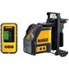 DeWalt DW088KD-XJ Livella laser a croce con ricevitore DE0892, multicolore