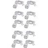 Aexit 10pcs F34-1 AC 500V 2A G10q Base Light Portalampada speciale per tubo ad anello ID: 695391