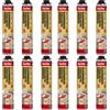 Fischer 12 pezzi Schiuma Poliuretanica PUP W 750 ml, per Posa di Telai, Porte e Finestre, Uso con Pistola