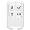 HUXGO HXA050, Telecomando wireless, Sistema di sicurezza wireless WiFi GSM compatibile con Tuya Smart SMS Messaging Remote Control (Accessori allarme (2G/4G)