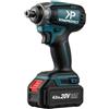 komiprotect KP ULTRADRIVE Komiprotect Avvitatore ad Impulsi Brushless 20V, 1/4 Attacco Rapido, 300 Nm Max, 3 Velocità, Kit 2 Batterie 2.0Ah, Avvitatore a Batteria Professionale