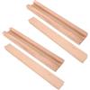 Yardenfun Binari per Cassetti in Legno Silenziosi 2 Pezzi Guida Stabile Stile Classico Cinese per Mobili e Cucina