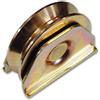 COMUNELLO Ruota Gola a V con Piastre Ø 80 mm Spessore 20 mm Piastra 39x85 mm Fc 330 1 PZ