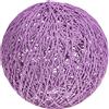ShanGaiLi Paralume per lampadario/sfera in rattan, semplice tessuto a mano, accessori per camera da letto, cucina, soggiorno, bar, decorazione (viola)
