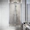 SONNI Upgrade Box doccia in vetro trasparente a soffietto 76 x 185 cm