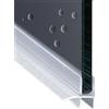 Ricambi & Box Doccia Guarnizione Box Doccia con Gocciolatoio per Vetro 6 mm 200 cm