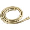 GUIPENG Tubo flessibile for doccia in PVC dorato da 1,5 m, flessibile universale, anti-avvolgimento, antideflagrante, for rubinetto del bagno(Golden PVC 1.5m)