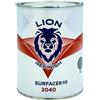WAGA PAINT S.R.L. Fondo Acrilico Riempitivo Carrozzeria LT.1 LION REFINISH Supreme Surfacer HS/U Catalisi 5:1 Catalizzatore Basso Voc 200ML (GRIGIO CHIARO)