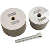 Niceminiwall Set di stampi per saldatura a caldo per tubi PPR da 40 mm, 50 mm, 63 mm, per fusione di tubi dell'acqua PPR e tubi in HDPE, lega di alluminio anti-blocco (40 mm)