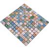 conwire Retrò Vintage POP UP Mosaico Piastrella ceramica multicolore per parete bagno WC doccia cucina specchi piastrellati rivestimento per vasca da bagno WB18D-1616