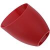 HOLIDYOYO Paralume Design Moderno e Decorativo in Plastica a Forma di Ferro di Cavallo Inclinato Facile da Pulire Compatibile Versatile per Lampada da Tavolo per Camera da Letto