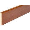 Hobby Legno - Battiscopa Rivestito In Legno Di Ciliegio Verniciato mm. 100X10X2400 (pezzi 2 ml. 4, 80)