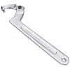 TOOLSTAR Chiave a gancio a C, 51-121 mm, regolabile, in cromo vanadio, per riparazione di biciclette e moto (confezione da 1)