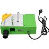 Royyalpa Mini sega circolare da tavolo, verde, mini sega elettrica da tavolo, multifunzione, per uso domestico, lavori di lavorazione del legno, 265 x 195 x 83 mm