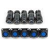 Generic XS16J2P XS16J3P XS16J4P XS16J5P XS16 2 3 4 5 7 poli presa connettore spina TIG MIG torcia di taglio al plasma pistola di saldatura(F M,7 pins)