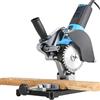 Yasta Supporto da Banco Smerigliatrice Angolare Base Troncatrice per Flex 115/125 mm Stazione Taglio Legno, Metallo, Piastrelle Accessorio Utensili Elettrici con Regolazione 45°
