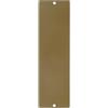 Dieffematic Placca Cieca Copri Foro Avvolgitore Tapparella - Interasse 142 mm, Metallo Bronzo RAL 1036