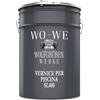 WO-WE Vernice per piscina cemento Bianco puro RAL 9010-5L