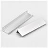 KVLDEC Maniglie per Mobili in Argento Maniglie per Cassetti da Cucina in Lega di Alluminio 2 Maniglie per Porte dell'armadio Maniglie Invisibili per Guardaroba Camera da Letto (Length 1200mm)