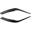 Solaughguy Maniglia di ricambio per portiera interna per BMW X1 E84 2009-2016, pannello interno sinistro e destro, colore nero, compatibile con codice articolo 51412991775