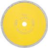 AUSONIA Disco diamantato 115 a corona continua per il taglio di ceramica e gres porcellanato disco da taglio 115mm con spessore corona 1,2