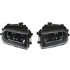 TNTGEBFVBG Fendinebbia LED Per BMW E39 528i 540i Z3 1997-2000, 2x Fari Fendinebbia Paraurti Anteriore Neri Fendinebbia Anteriore