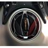 Paraserbatoio.it ADESIVO RESINATO EFFETTO 3D, PER MOTO COMPATIBILE CON KAWASAKI Z650 (Red 50th Anniversary, Protezione Tappo)