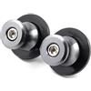 gangxiao Moto Tamponi Paratelaio Per SUZUKI Per V-Strom 650 DL 250 1000 1050 Bobine Forcellone Moto Viti Supporto Cursore M8(M8-Spools Titanium)