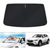 KUST Parasole per parabrezza su misura per Mazda CX-30 2019-2024 CX30 Accessori Parasole Pieghevole Parasole Blocchi Raggi UV Mantenere la tua auto più fresca