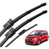 Generic Set Di Spazzole Tergicristallo Anteriori E Posteriori LHD Per Skoda Citigo 2011-2025, Parabrezza, Finestrino, Spazzola Antipioggia, 24+16+10