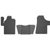 FROGUM El Toro Set di tappetini in gomma per Mercedes Viano W639/Vito II 2003-2014 | Materiale resistente | Bordo protettivo di 1-5, cm