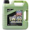 LIQUI MOLY Olio motore Molygen 5W-50 Olio sintetico 4 L Compatibilità con VW Polo Hatchback 6R1, 6C1 Golf IV Hatchback 1J1 Golf VII Hatchback 5G1, BQ1, BE1, BE2 GOLF VI 5K1 Golf V Hatchback 1K1