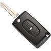 HooRLZ Cover per chiave compatibile per Citroen Crosser C4 Aircross 4007 4008 MIT-11R