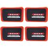 Cryfokt 20pc Patch Pneumatici Radiali con Gomma Ispessita Riparazione Duratura a Lunga Durata, 50x70 Mm Patch di Riparazione dei Pneumatici in Gomma per Veicoli Agricoli del Trattore