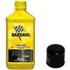 Bardahl Kit Tagliando moto 4 litri olio Bardahl XT4-S 10w60 + filtro HF204