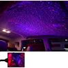 YUANZ Luce a stella per auto usb, decorazioni per soffitto per feste in camera da letto, plug and play (Rosso e blu)