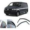 AC WOW 2x Deflettori D'Aria Compatibile con V W Transporter T5 T6 2003 - In Poi