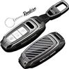 Rondrive Custodia per chiavi Copertura chiavi Compatibile con Audi A6 C8 S6 RS6 A7 S7 RS7 A3 8Y Sportback A8 D5 4N Q7 RSQ8 Q4 Q8 Etron 2018-2024 Custodia per chiavi auto in metallo Guscio chiavi in