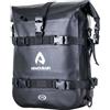 ARMOURAIN Borsa Paraurti Moto Impermeabile 6L 8L 15LBorse Moto Paramotore con Tracolla Moto Crash Bar Borse Laterali Impermeabili Strumenti Equitazione Accessori(15L TPU Nero)