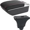 NATWEE Compatibile con Fiat per Panda per Cross 4x4 Scatola Bracciolo per Auto Scatola Portaoggetti Bracciolo Console Centrale Parti di Ricambio(3)