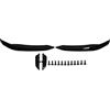 banapoy 4PCS Splitter labbro paraurti anteriore, Spoiler Bodykit Splitter diga d'aria mento diffusore, auto spoiler diffusore sostituzione per CLA classe C118 AMG linea CLA45 2019-2023