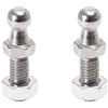 X AUTOHAUX 2 Set 10mm M8x20mm Auto Gas Strut Ball Studs per Gas Struts Shock