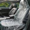 GGoty Coprisedili per Auto in Plastica Trasparente Monouso, Ultra Spessi, Protezione Antipolvere per Veicoli, Coprisedili per Auto (50 pezzi)