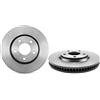 Brembo 09.C004.11 Disco Freno Anteriore con verniciatura UV, Set di 2